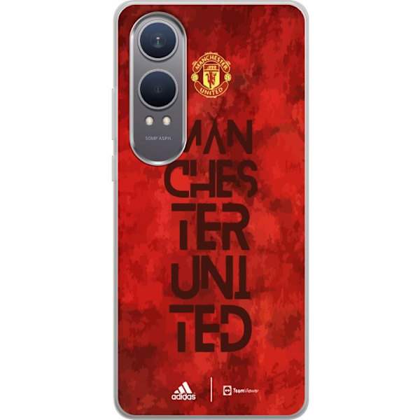 OnePlus Nord CE4 Lite Gjennomsiktig deksel Manchester United F