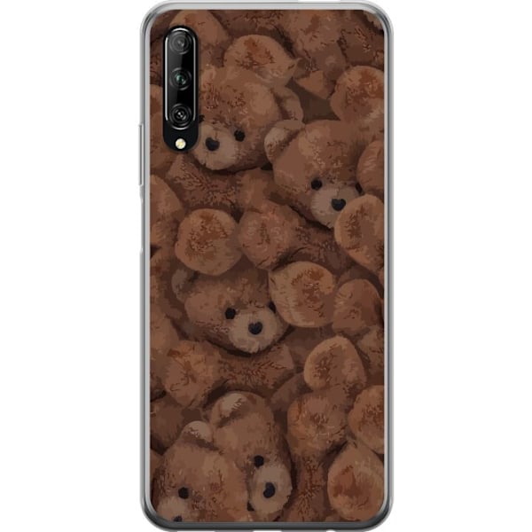 Huawei P smart Pro 2019 Läpinäkyvä kuori Teddy