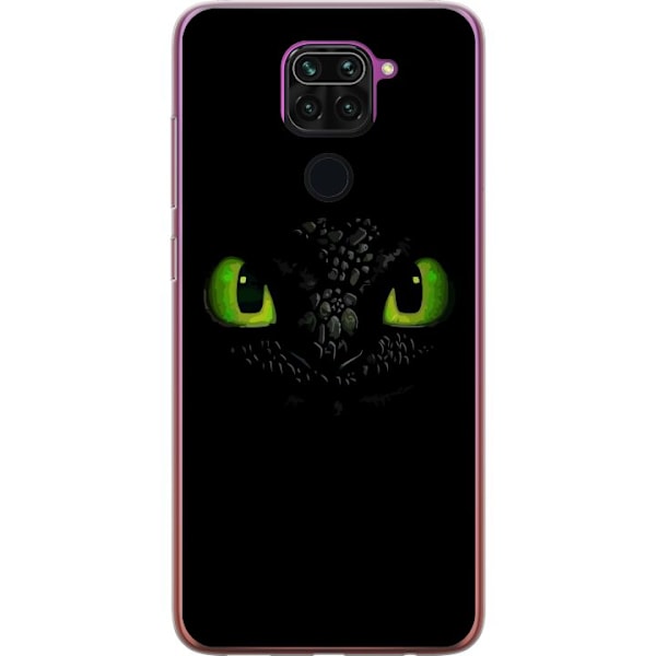 Xiaomi Redmi Note 9 Genomskinligt Skal Draktränaren How to Train Your Dragon