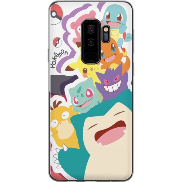 Samsung Galaxy S9+ Gennemsigtig cover Pokemon