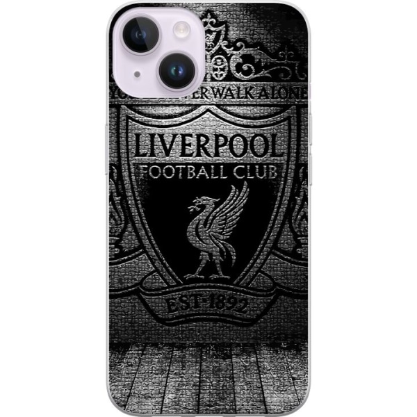 Apple iPhone 15 Läpinäkyvä kuori Liverpool FC