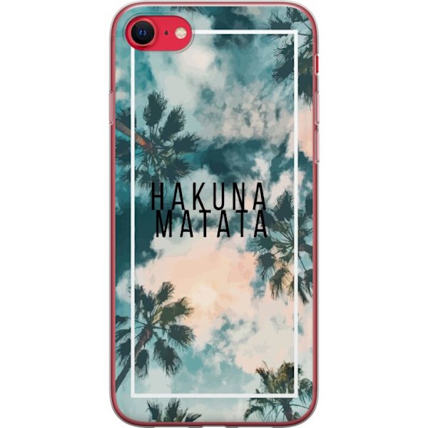 Apple iPhone 8 Gennemsigtig cover Hakuna Matata