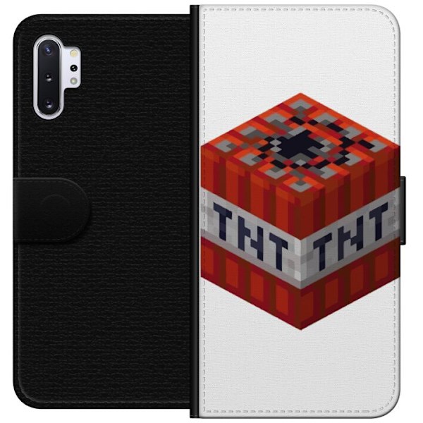 Samsung Galaxy Note10+ Lompakkokotelo Minecraft TNT