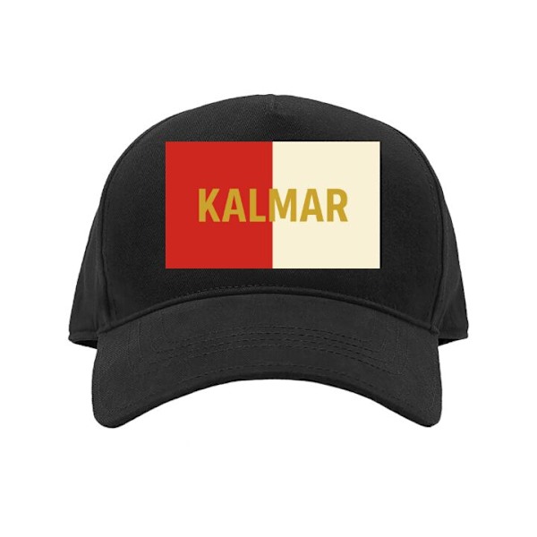 Keps för Vuxen | Klassisk Justerbar Keps Kalmar – fotboll svart Vuxen