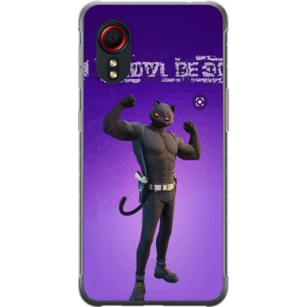 Samsung Galaxy Xcover 5 Gennemsigtig cover Fortnite - Meowscle