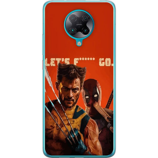 Xiaomi Poco F2 Pro Gennemsigtig cover Deadpool & Wolverine