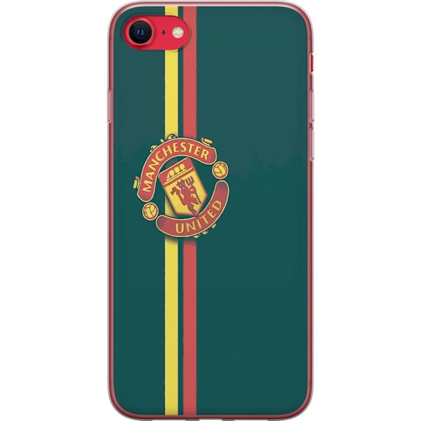 Apple iPhone SE (2020) Läpinäkyvä kuori Manchester United F