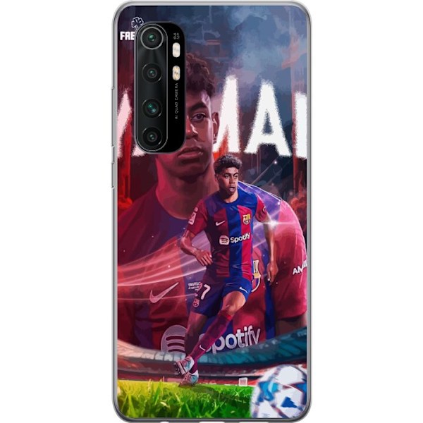 Xiaomi Mi Note 10 Lite Gennemsigtig cover Lamine Yamal