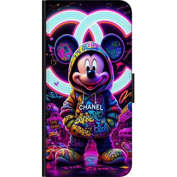 Kompatibelt Plånboksfodral till Samsung Galaxy A03s Musse Pig