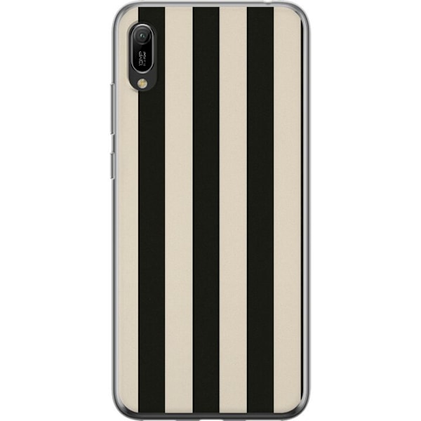 Huawei Y6 Pro (2019) Genomskinligt Skal Line Flow