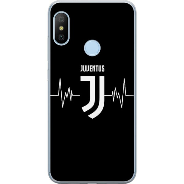 Xiaomi Mi A2 Lite Gennemsigtig cover Juventus