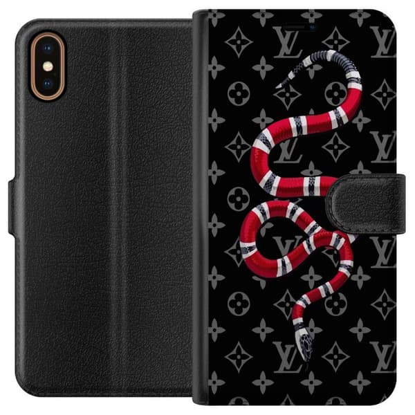 Kompatibel Tegnebogsetui til Apple iPhone X Slange