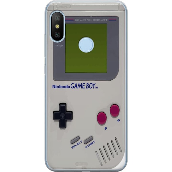 Xiaomi Mi A2 Lite Genomskinligt Skal Game Boy