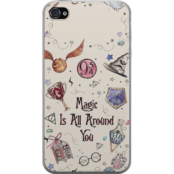 Apple iPhone 4s Genomskinligt Skal Harry Potter