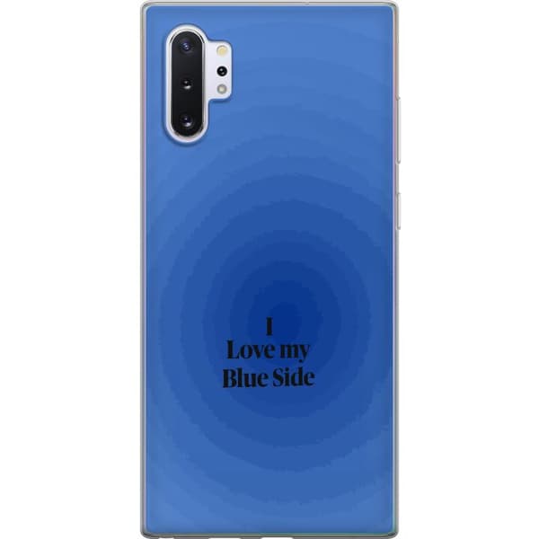 Kompatibelt Mobilskal till Samsung Galaxy Note10+ I Love My Blue Side blå