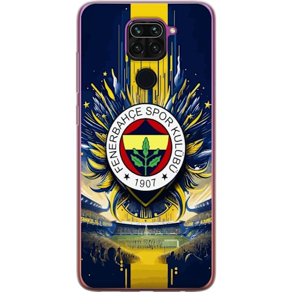 Xiaomi Redmi Note 9 Gennemsigtig cover Fenerbahçe SK