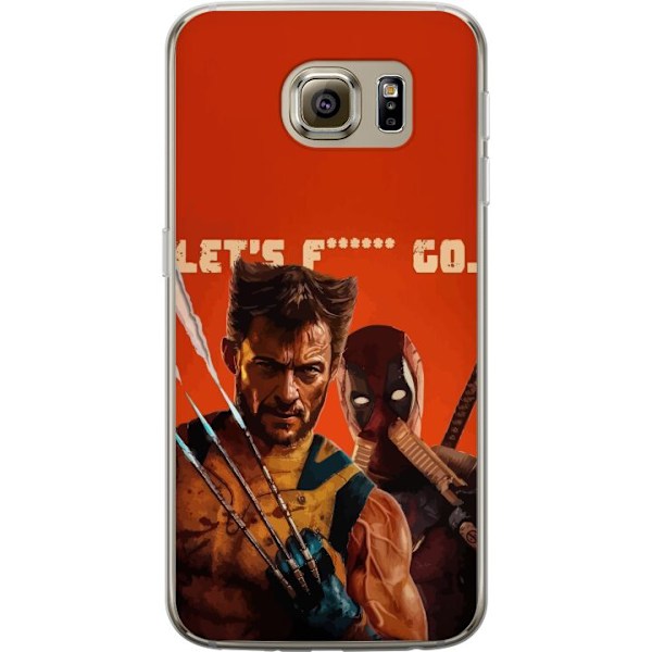 Samsung Galaxy S6 Gennemsigtig cover Deadpool & Wolverine