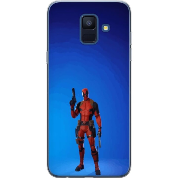 Samsung Galaxy A6 (2018) Gennemsigtig cover Fortnite - Spider-