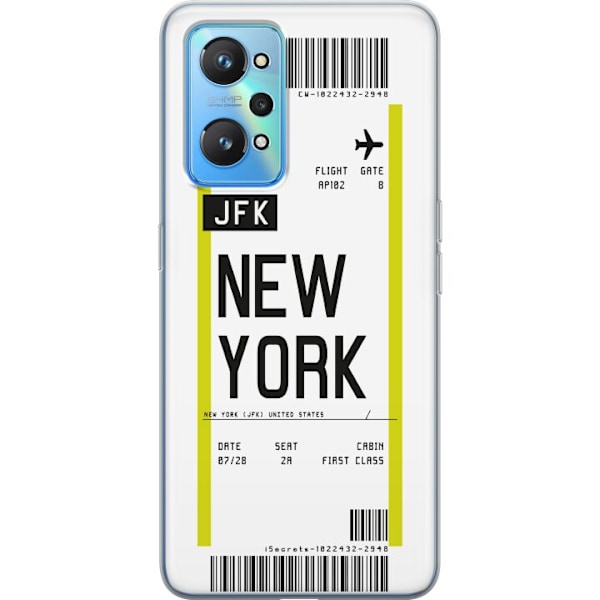 Realme GT Neo2 Genomskinligt Skal New York