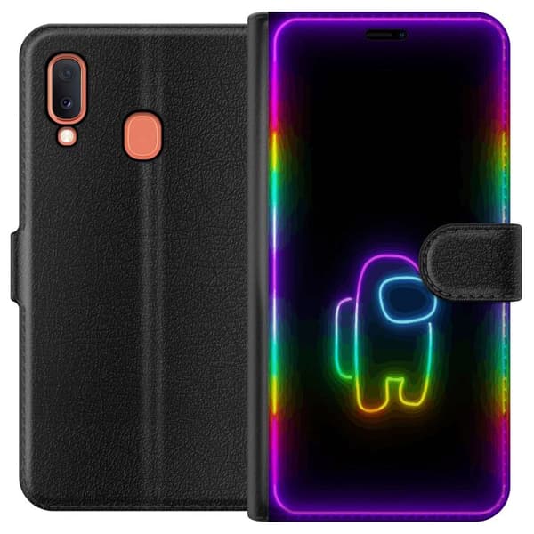 Kompatibelt Plånboksfodral till Samsung Galaxy A20e Among Us 2021