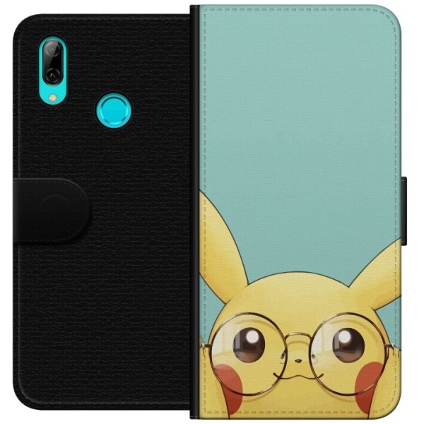 Huawei P smart 2019 Plånboksfodral Pikachu glasögon