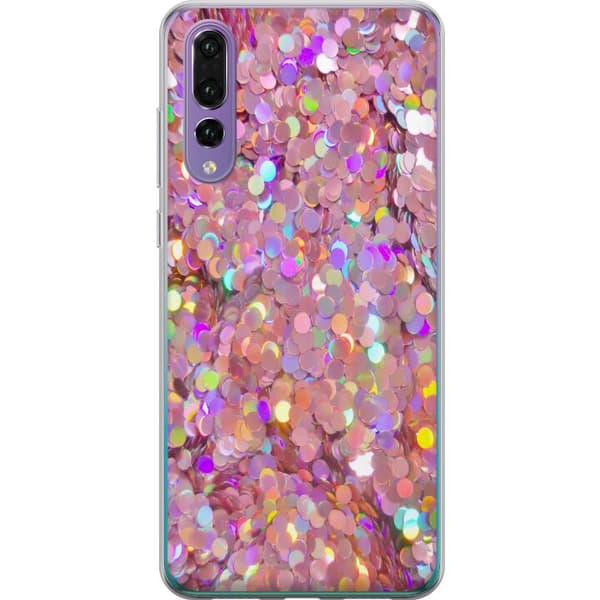 Kompatibelt Mobilskal till Huawei P20 Pro Glitter