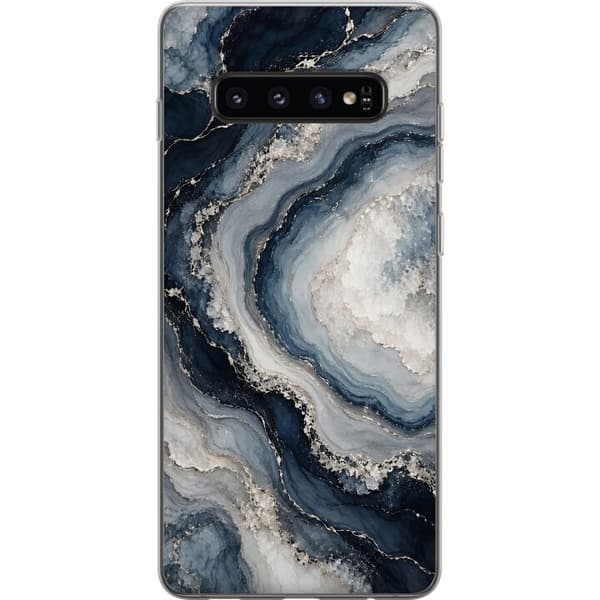 Kompatibelt Mobildeksel til Samsung Galaxy S10 Nattagat blå