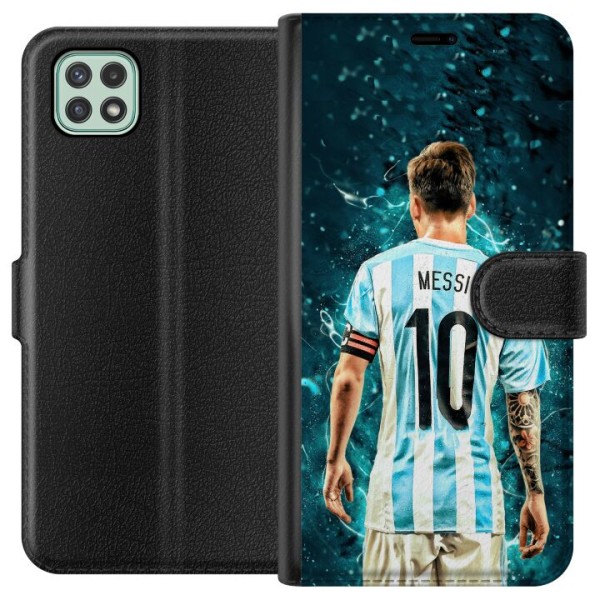 Samsung Galaxy A22 5G Plånboksfodral Messi