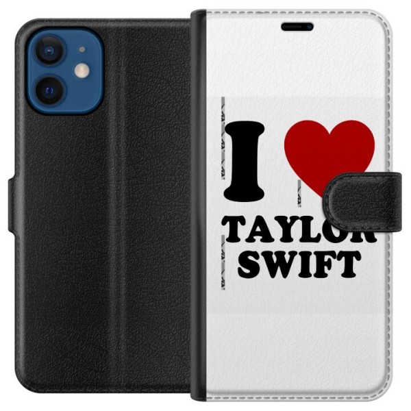 Apple iPhone 12 mini Tegnebogsetui Taylor Swift