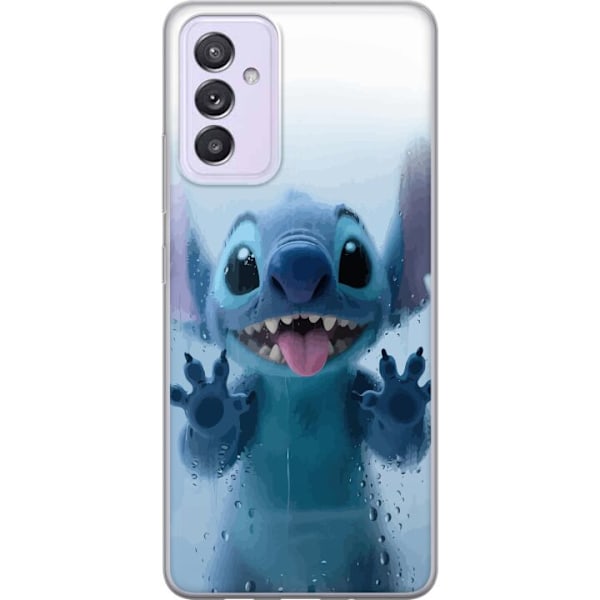 Samsung Galaxy A82 5G Genomskinligt Skal Stitch Window View – Stitch vid ett fönster i söt stil