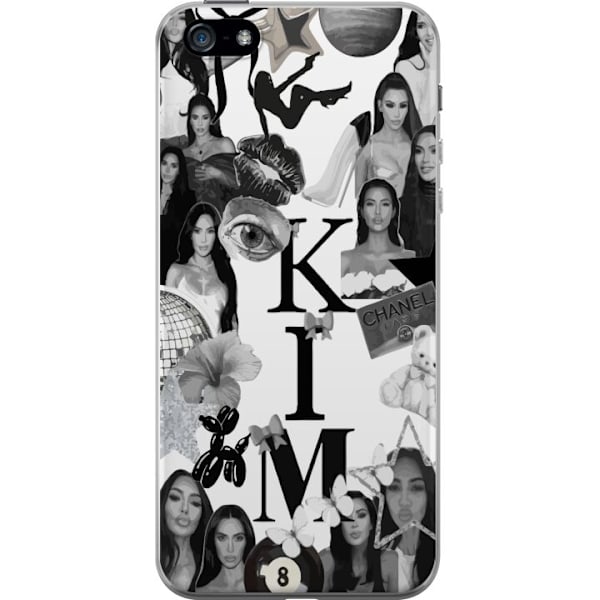 Apple iPhone 5 Gennemsigtig cover Kim Kardashian – Aesthetic