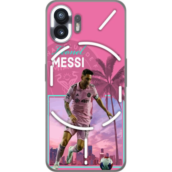 Nothing Phone (2) Gennemsigtig cover Messi