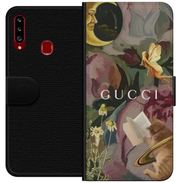 Kompatibelt Plånboksfodral till Samsung Galaxy A20s Guggi