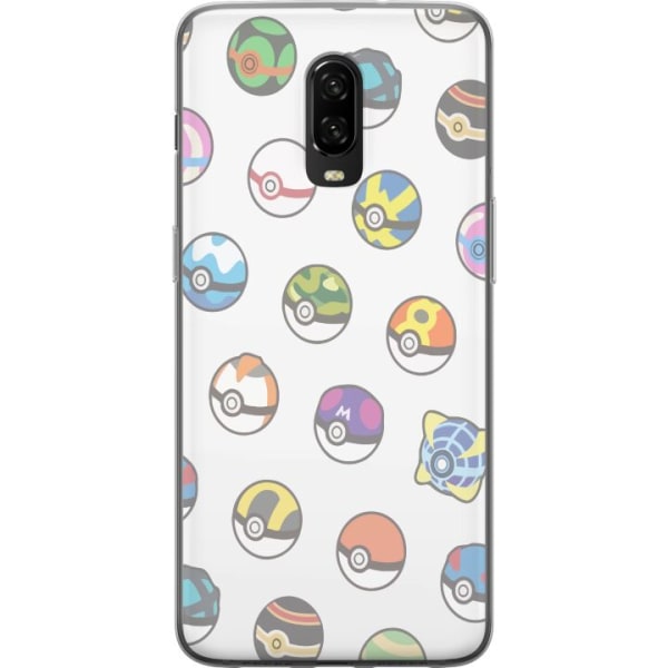 OnePlus 6T Gennemsigtig cover Pokemon