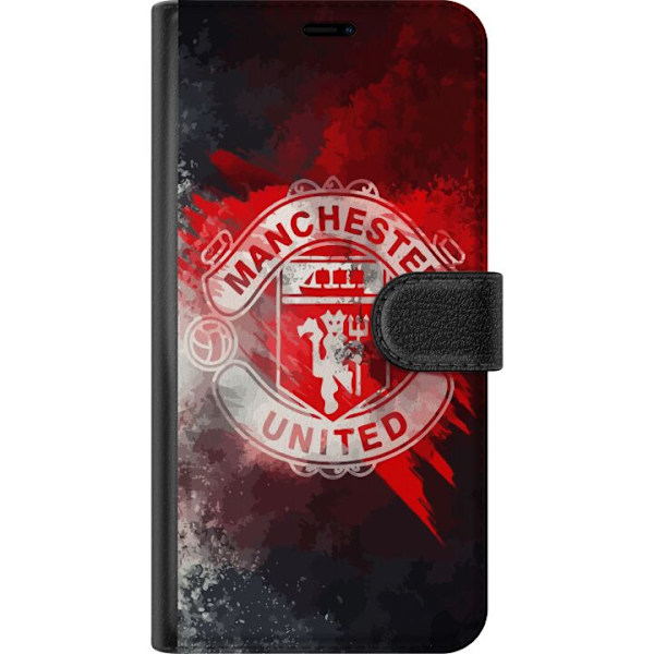 Apple iPhone 16e Lompakkokotelo Manchester United