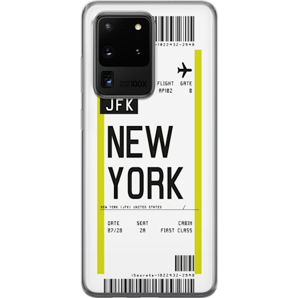 Samsung Galaxy S20 Ultra Gjennomsiktig deksel New York