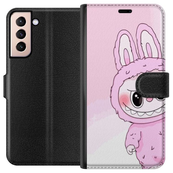Samsung Galaxy S21 Lompakkokotelo Labubu Jänis-sarja