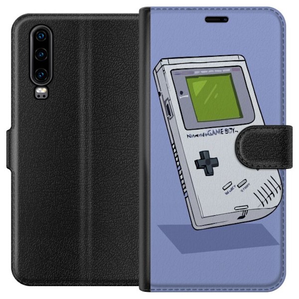 Huawei P30 Lommeboketui Game Boy Lilla