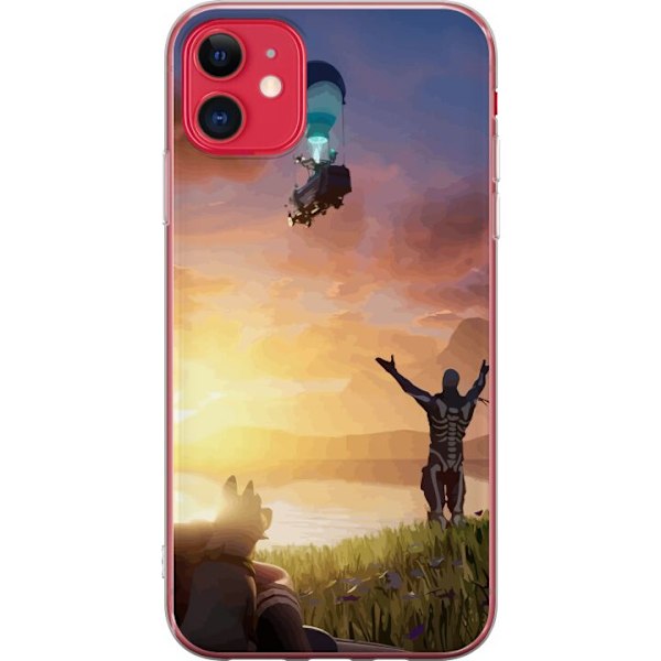 Apple iPhone 11 Genomskinligt Skal Fortnite