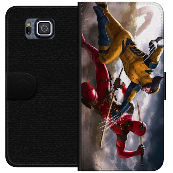 Samsung Galaxy Alpha Lommeboketui Wolverine Deadpool