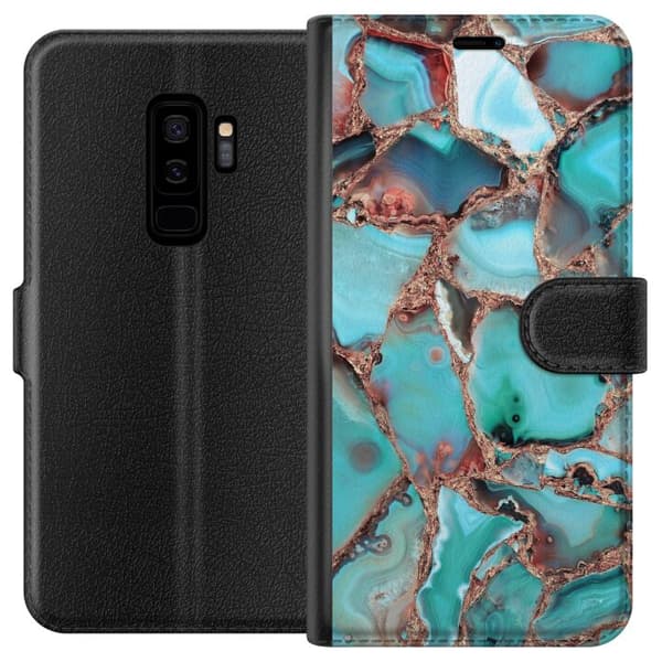 Kompatibel Tegnebogsetui til Samsung Galaxy S9+ Santorini