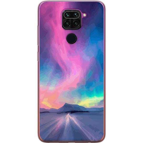 Xiaomi Redmi Note 9 Gennemsigtig cover Nordlys