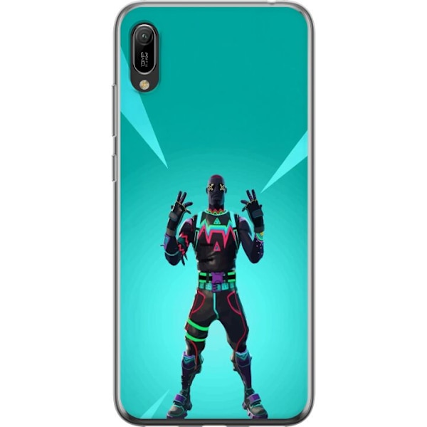 Huawei Y6 Pro (2019) Genomskinligt Skal black knight fortnite