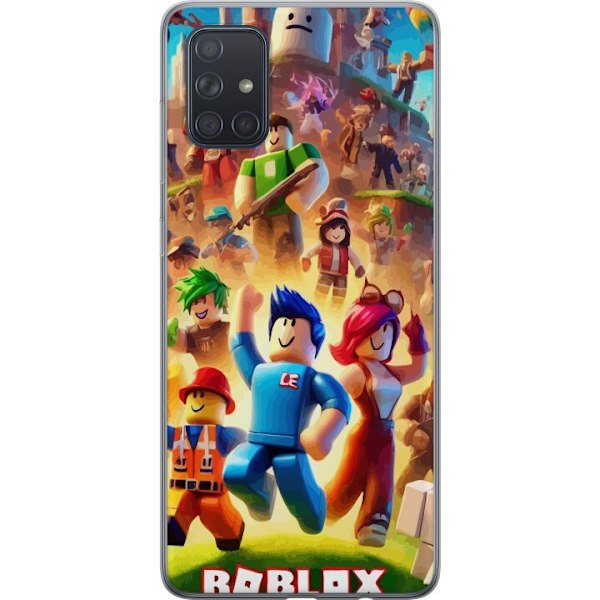 Samsung Galaxy A71 Gennemsigtig cover Roblox