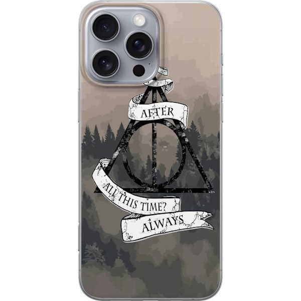 Apple iPhone 16 Pro Max Gennemsigtig cover Harry Potter