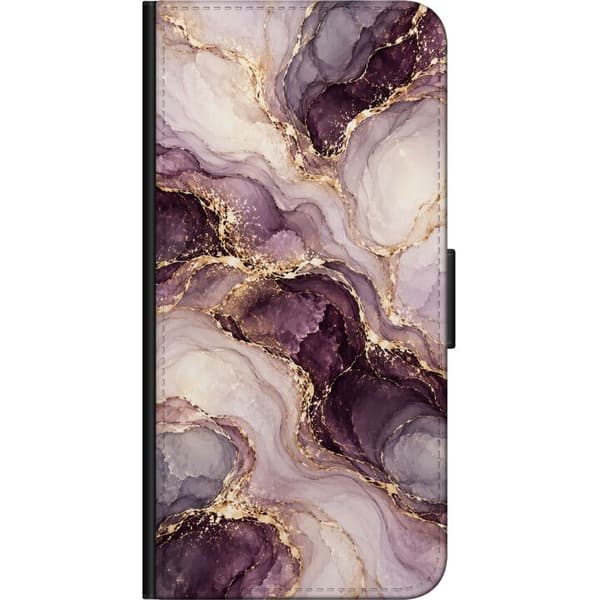 Kompatibel Tegnebogsetui til Huawei nova 8 Pro Lilla agat lilla