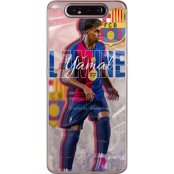 Samsung Galaxy A80 Läpinäkyvä kuori Lamine Yamal FCB