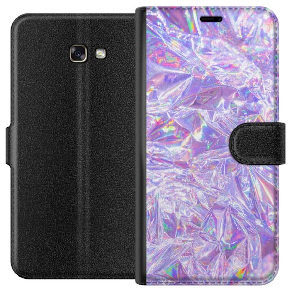 Samsung Galaxy A3 (2017) Tegnebogsetui Holografiske Diamanter