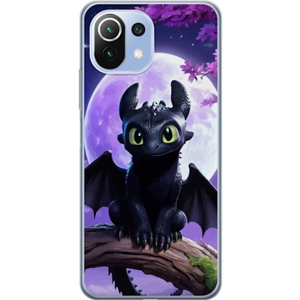 Xiaomi Mi 11 Lite Genomskinligt Skal Draktränaren How to Train Your Dragon