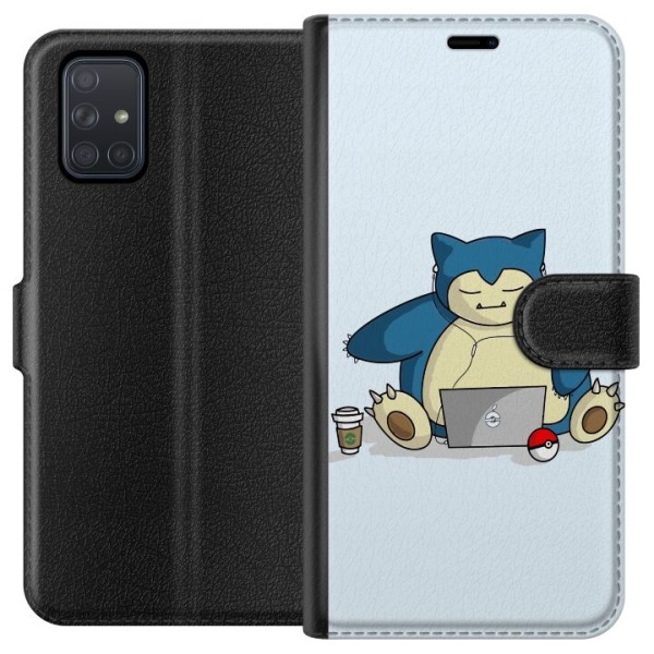 Samsung Galaxy A71 Plånboksfodral Pokemon Rolig